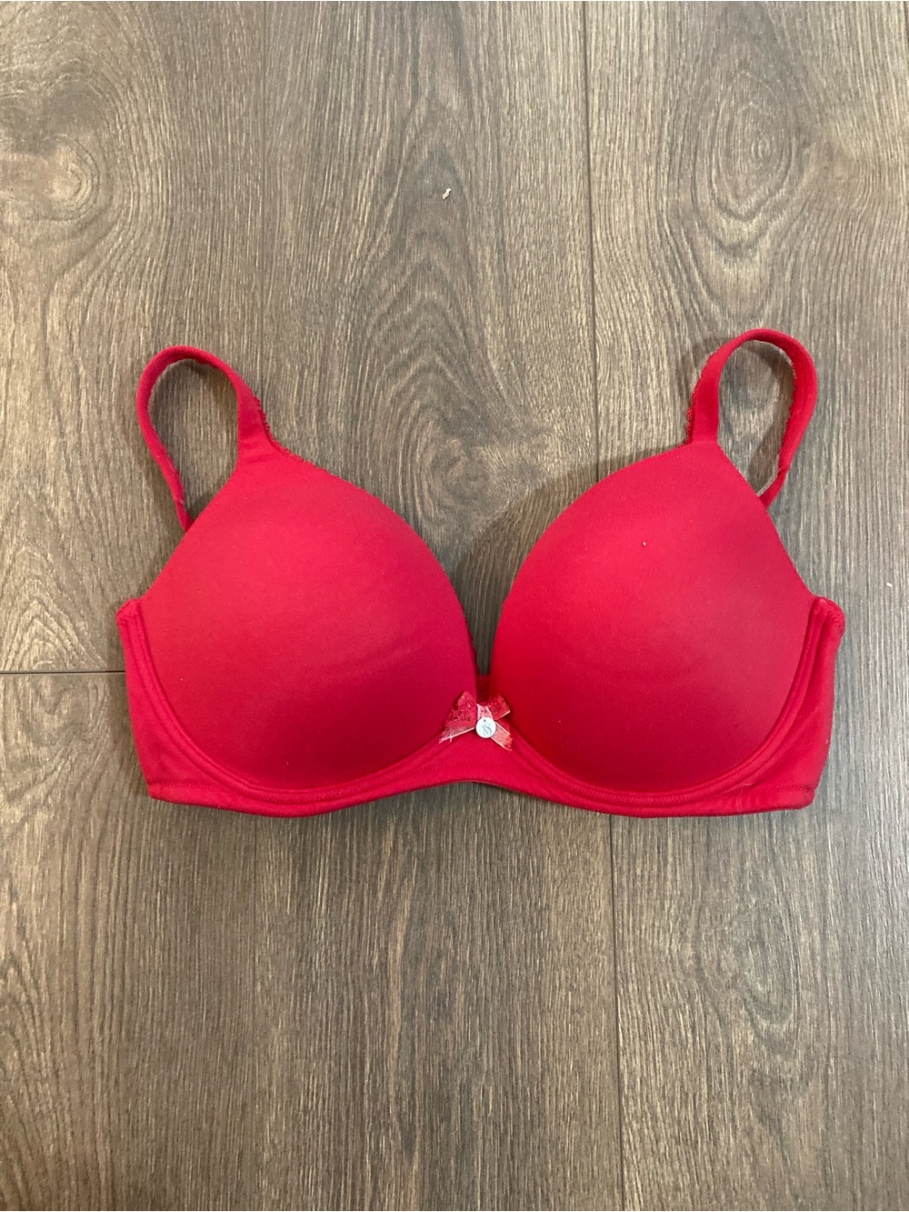 Victoria's Secret Body By Victoria No Wire Red Size 36D
